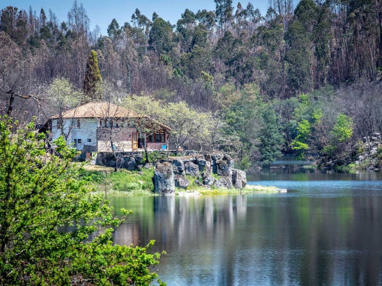 Traditional Mansion In Treixedo With Swimming Pool Экстерьер фото